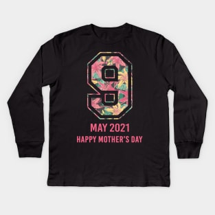 Mother's Day 2021 Happy Mother's Day 2021 Kids Long Sleeve T-Shirt